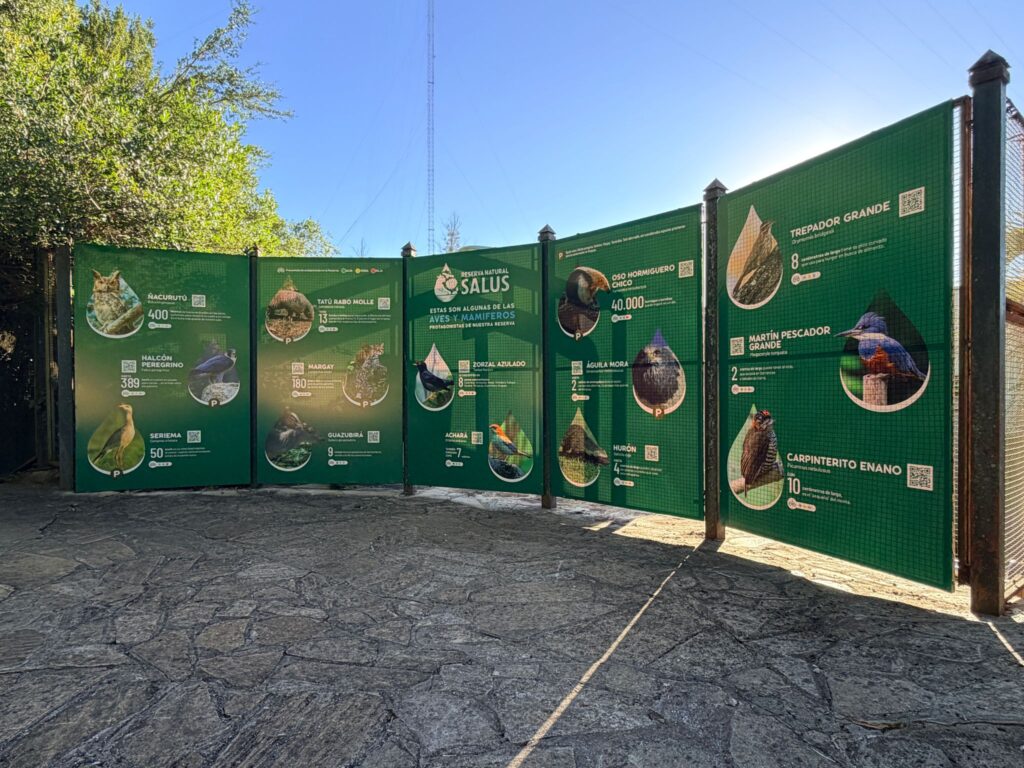 Infografía animales 2 - Reserva Natural Salus